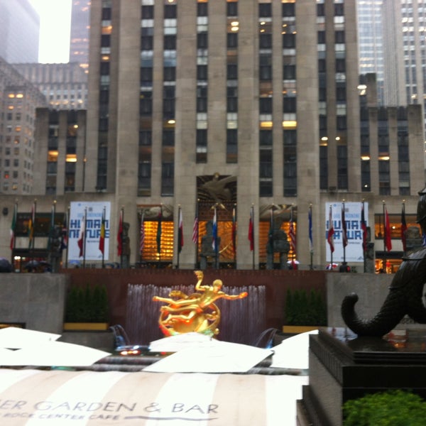 Photo taken at Rockefeller Center by Fatima L. on 5/28/2013