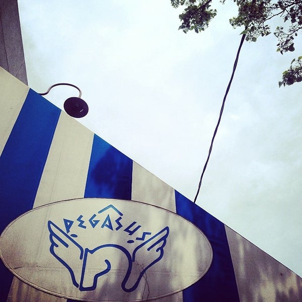 Photo taken at Pegasus Restaurant and Taverna by Arno M. on 5/22/2014