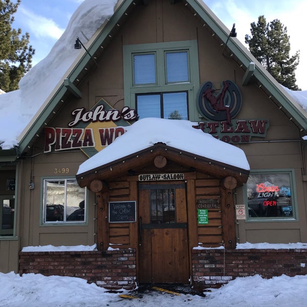 Photo taken at John&#39;s Pizza Works by Dianna N. on 2/24/2019