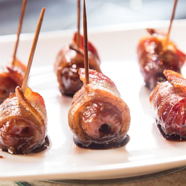 Bacon Wrapped dates are Amazing!