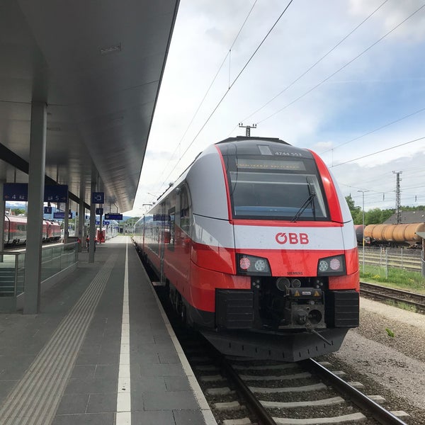 Photo taken at Bahnhof Attnang-Puchheim by Shigemi on 5/1/2018
