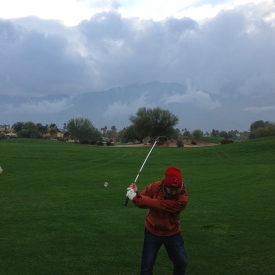 Photo taken at Tahquitz Creek Golf Course by Jeff T. on 12/19/2012