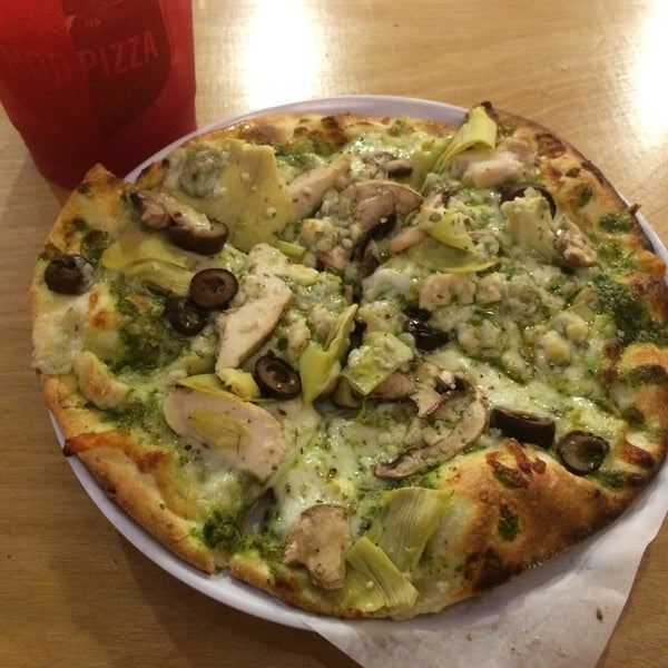 Photo taken at Mod Pizza by iPhone V. on 6/30/2015