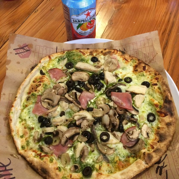 Photo taken at Mod Pizza by iPhone V. on 3/24/2015