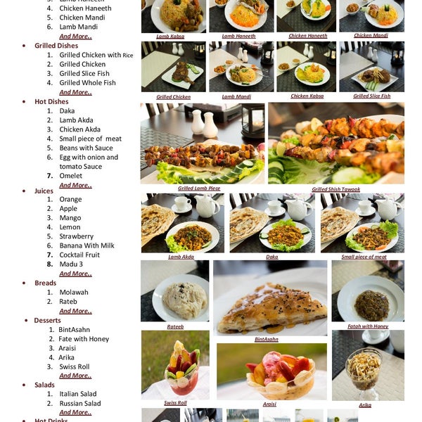 Some information about Almaeda Restaurant at putrajaya #putrajaya #cyberjaya