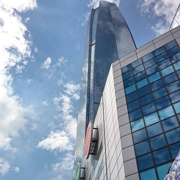 Photo taken at Costanera Center by Jesús Alberto C. on 9/26/2015