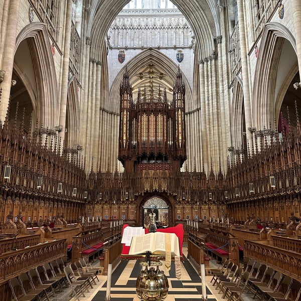 Foto tomada en Catedral de York  por Abdulmalek M. el 4/12/2024