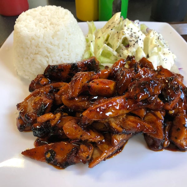 Spicy Chicken Teriyaki, lots of chicken for a good price, not too spicy.