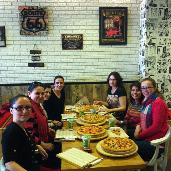 Photo taken at Happy&#39;s Pizza by Happy&#39;s Pizza on 5/23/2014