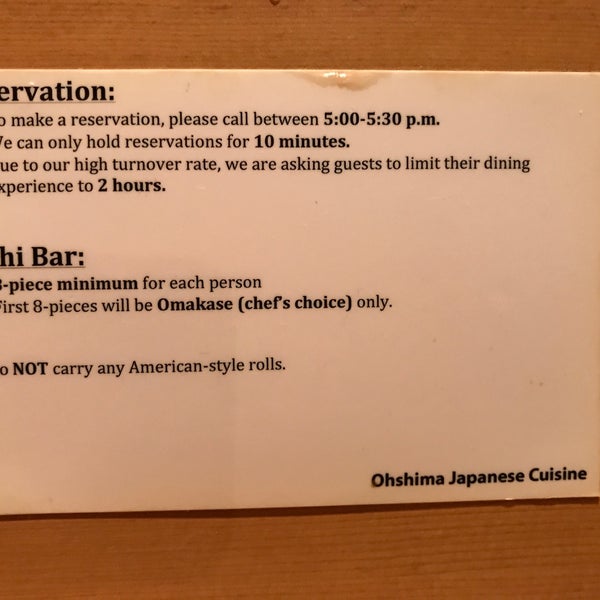 1/5/2018에 Elliot L.님이 Ohshima Japanese Cuisine에서 찍은 사진