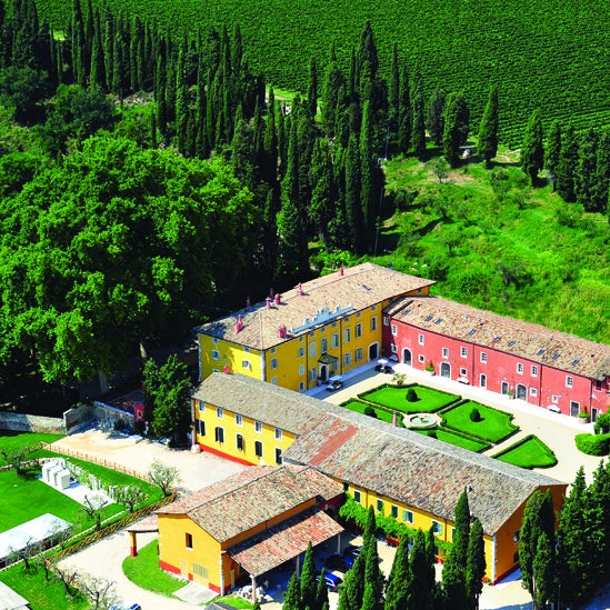 Das Foto wurde bei Villa Cordevigo Wine Relais von Villa Cordevigo Wine Relais am 8/17/2014 aufgenommen