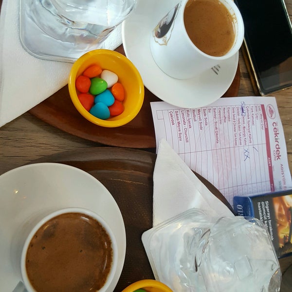 Photo taken at Çekirdek Coffee by Vahdi A. on 1/9/2017