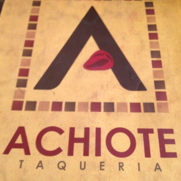 Photo taken at Achiote Taqueria by Juan Carlo A. on 12/20/2012