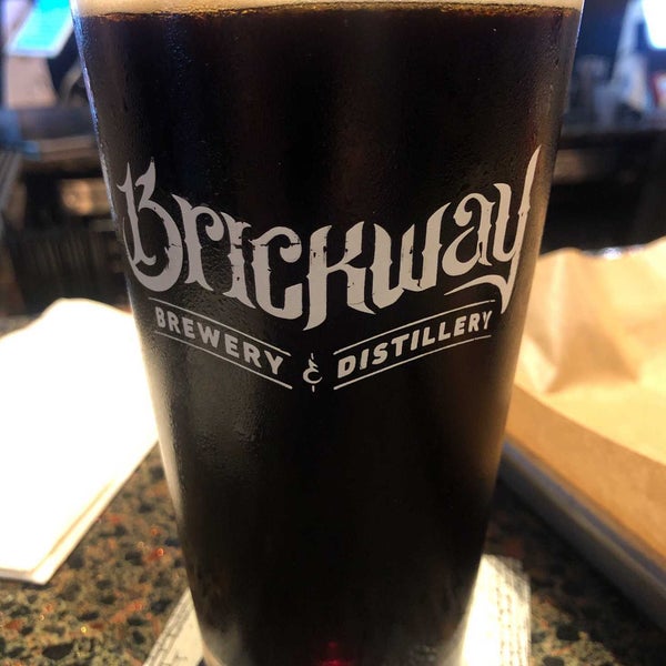 Photo taken at Brickway Brewery &amp; Distillery by Brian W. on 8/31/2021