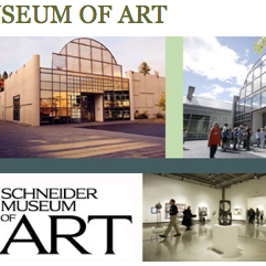Photo taken at SOU Schneider Museum of Art by SOU Schneider Museum of Art on 2/4/2014