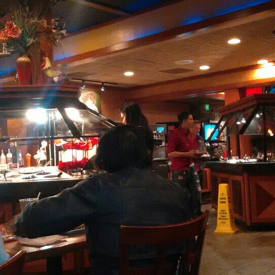 Photo taken at Sizzler by Sands T. on 2/27/2016