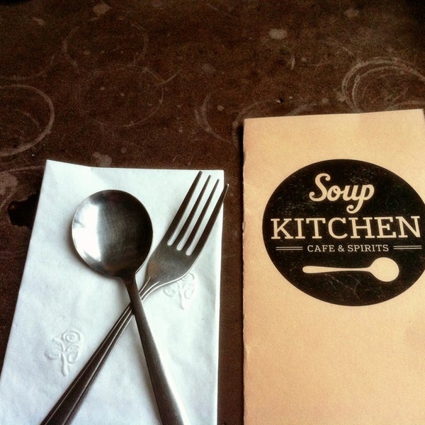 Foto diambil di Soup Kitchen Cafe oleh Scott B. pada 2/27/2013