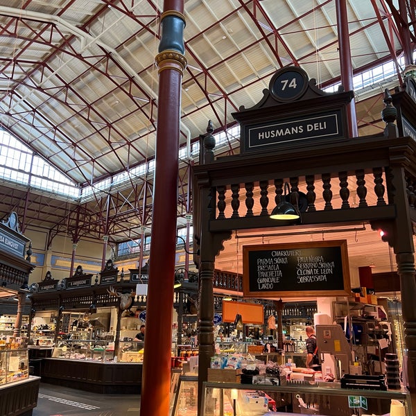Photo taken at Östermalms Saluhall by Chris D. on 1/31/2022