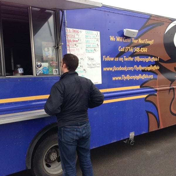 Photo taken at The Roaming Buffalo Food Truck by Tom O. on 3/28/2013