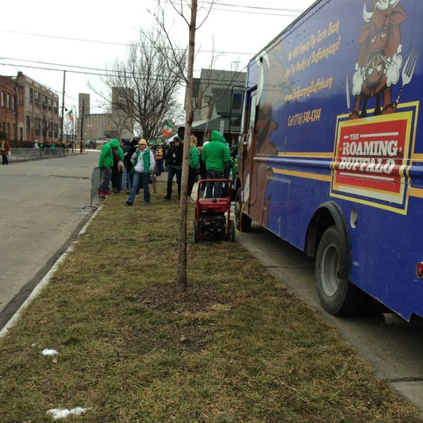 Photo taken at The Roaming Buffalo Food Truck by Tom O. on 3/16/2013