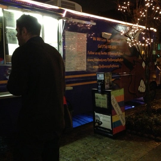 Photo taken at The Roaming Buffalo Food Truck by Tom O. on 12/8/2012