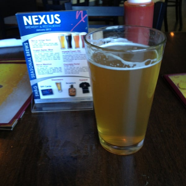 Photo taken at Nexus Brewery by John C. C. on 1/22/2013