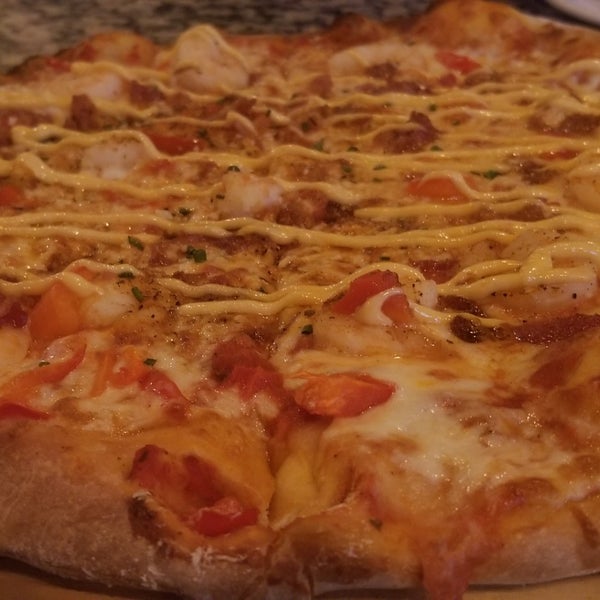 Photo taken at GreenFire Restaurant Bar &amp; Bakery-Woodfire Pizza by Marie on 9/7/2019