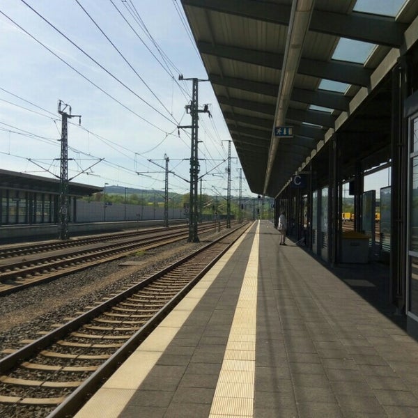 Photo taken at Bahnhof Montabaur by Максим Л. on 5/6/2016
