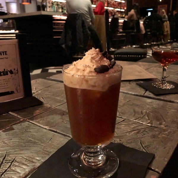 If you like Irish coffee, try the White Fang, an interesting twist on it, with both coffee and chocolate kicks, and Irish whisky of course. It’s an homage to Jack London.