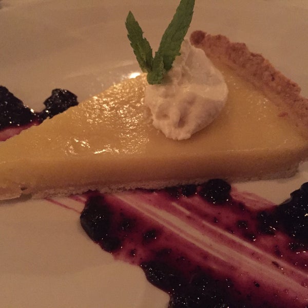 Try the lemon tart for dessert. Recommended!