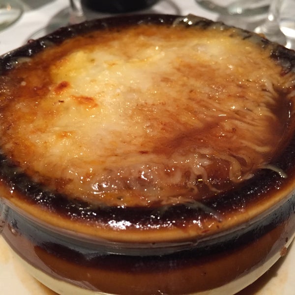 The "authentic" French onion soup is quite good.