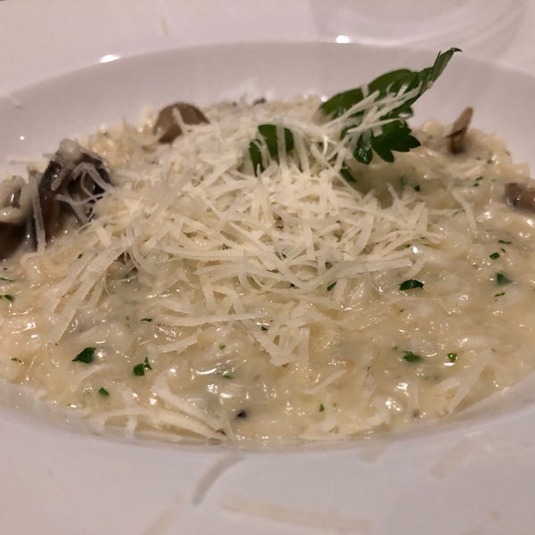 The risotto is very good.