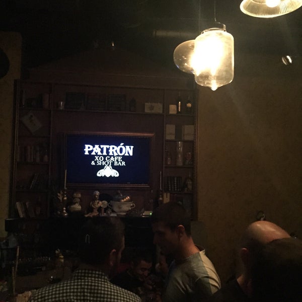Photo taken at Patron XO Cafe &amp; Shot Bar by Juja on 1/24/2015