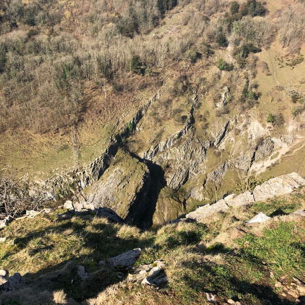 Photo taken at Cheddar Gorge &amp; Caves by John S. on 2/24/2019