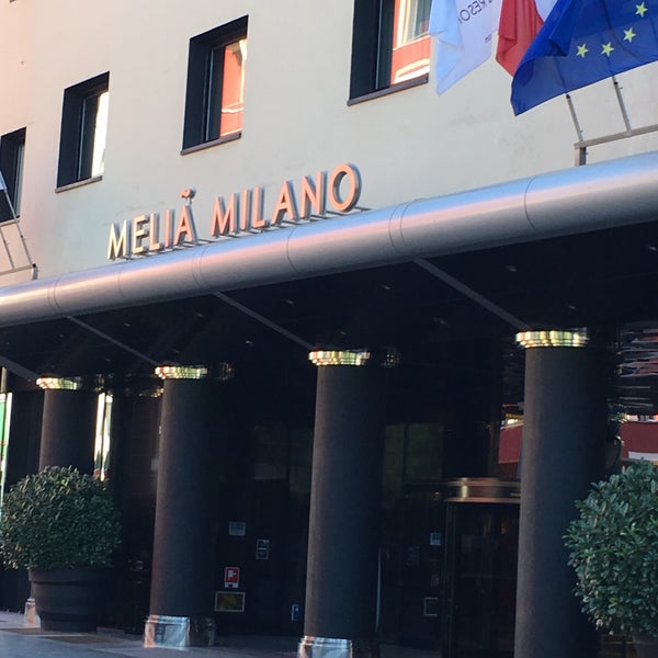 Photo taken at Meliá Milano by Giovanni G. on 9/6/2016