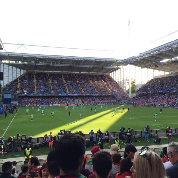 Photo taken at Stade Bollaert-Delelis by Renaud F. on 6/25/2016