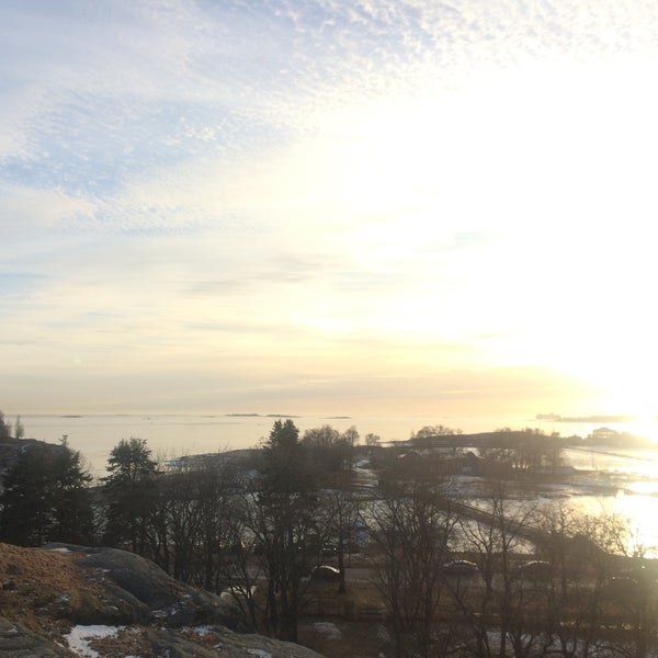 Photo taken at Ullanlinnanmäki by Minna on 2/15/2017