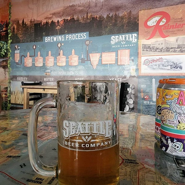 Photo taken at Seattle Beer Co. by Jason C. on 7/13/2022