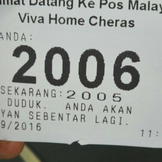 Photos At Pos Malaysia Post Office In Cheras