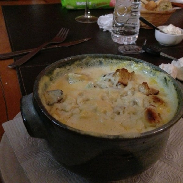 La sopa de calabaza y parmesano: IMPERDIBLE