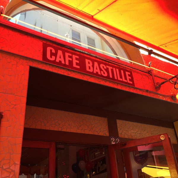 Photo taken at Café Bastille by Kai! K. on 7/14/2015