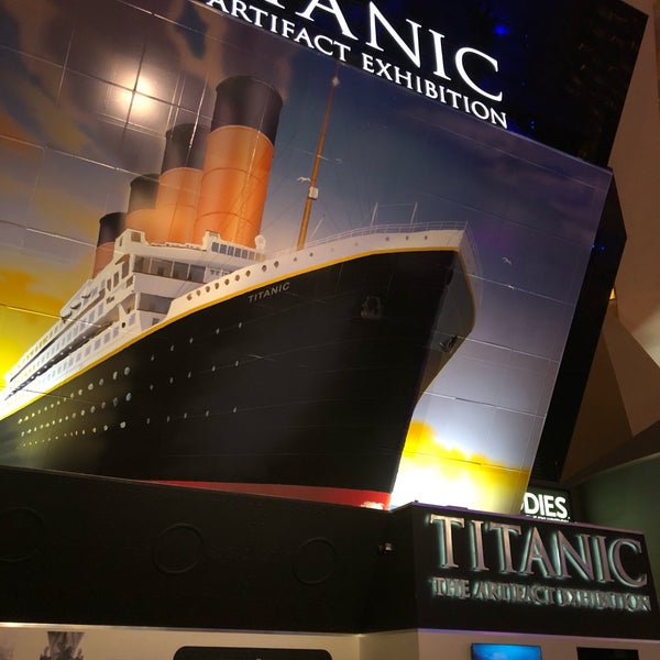 Photo taken at Titanic: The Artifact Exhibition by Hero 7. on 10/22/2018