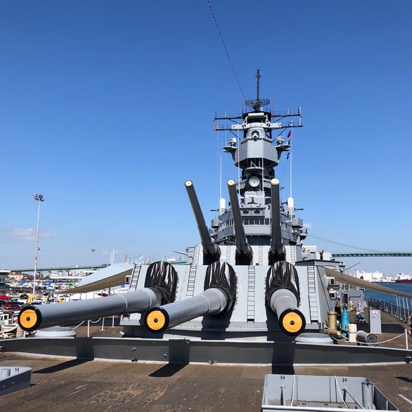 Foto diambil di USS Iowa (BB-61) oleh Hero 7. pada 10/10/2018