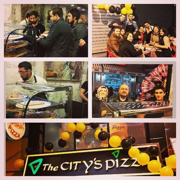 Снимок сделан в The City&#39;s Pizza пользователем Tunç İpek U. 2/15/2014