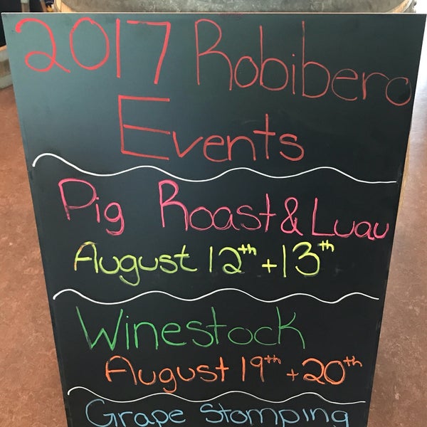 Foto tirada no(a) Robibero Winery por Paige C. em 7/24/2017