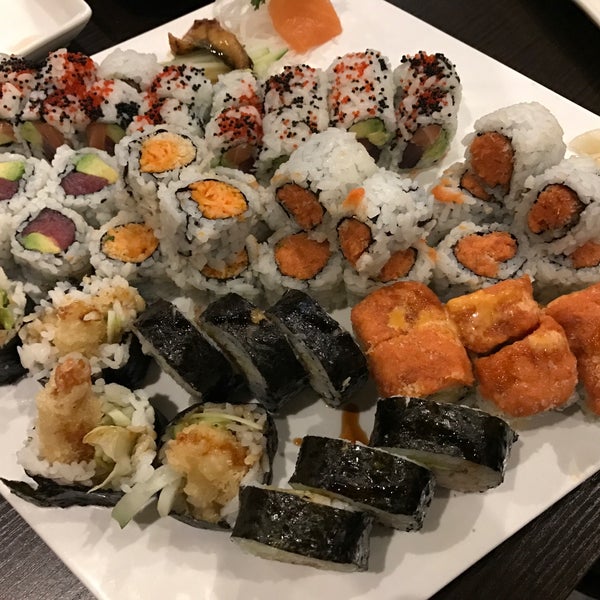 Sushi just seemed like it was made very sloppy. Tasted good but could have been better. Their Japanese food and main courses are actually very good. Come with a group.