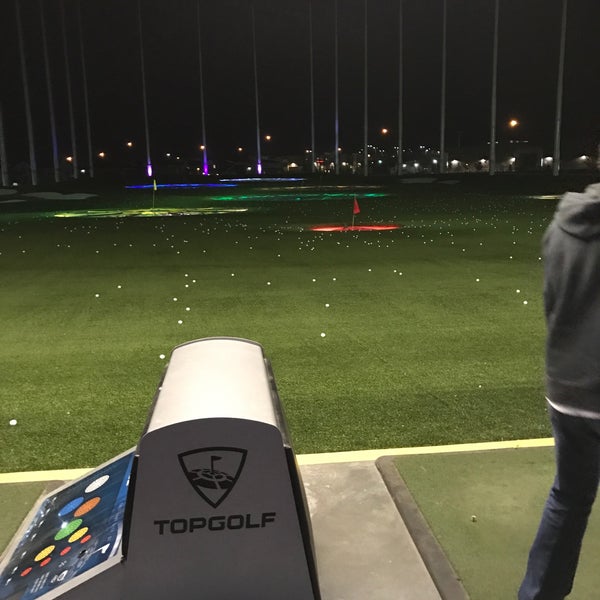 Photo taken at Topgolf by Adam S. on 10/20/2016