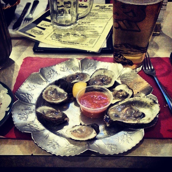 Photo taken at Snockey&#39;s Oyster &amp; Crab House by Michael P. on 8/16/2013