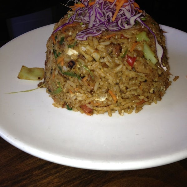 Try the chicken fried rice