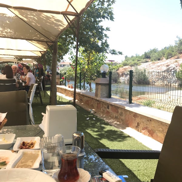 Photo taken at Saklıgöl Restaurant &amp; Cafe by Samet Y. on 7/14/2018
